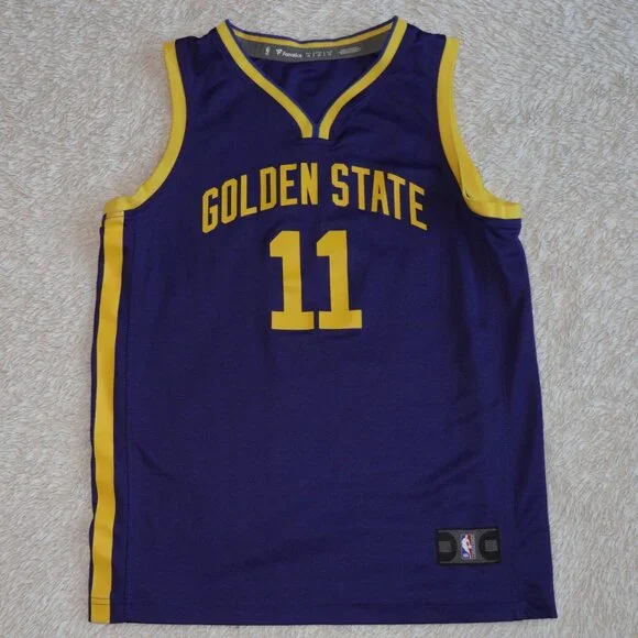 NBA Golden State Warriors Klay Thompson Fanatics Navy Fast Break Player Jersey - Picture 2 of 5